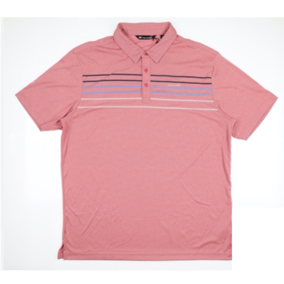 Travis Mathew Golf Polo Red Medium - Picture 1 of 5